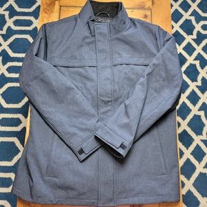 Dockers Men's Gray Double Zip Coat